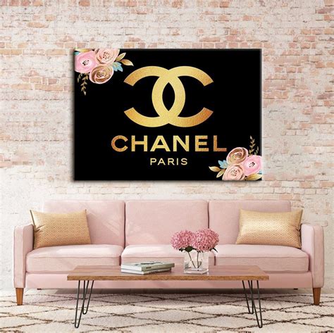 chanel picture wall art